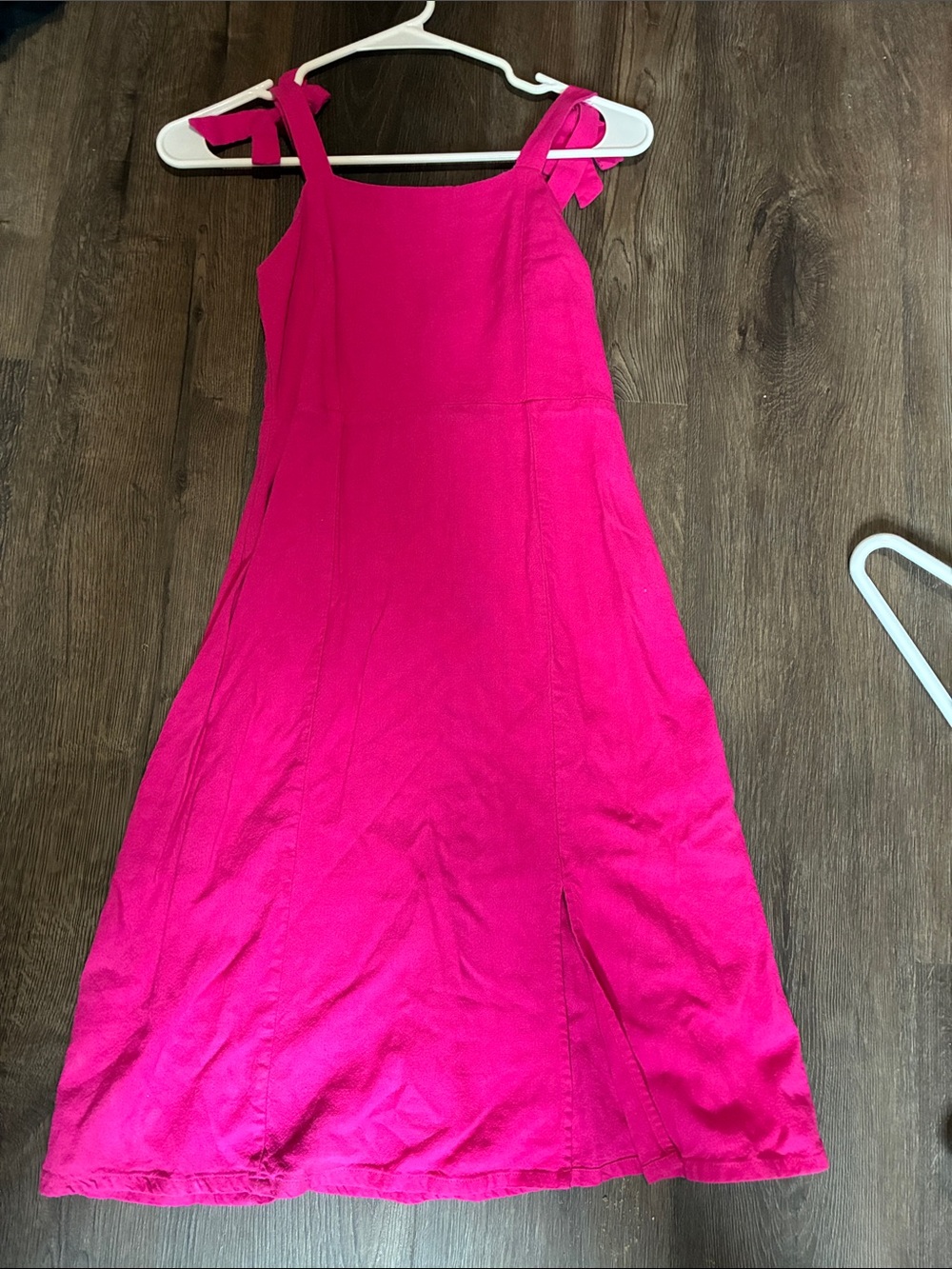 GB girls Hot Pink Sundress with Bow Straps